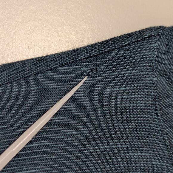 Toad and Co Windmere Long Sleeve Dress Teal Blue Womens X-Large Scoop Neck Gorp - Picture 3 of 4